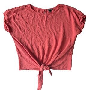 Buffalo by David Bitton Women’s Short Sleeve Tank Top Blouse Size M, Pink